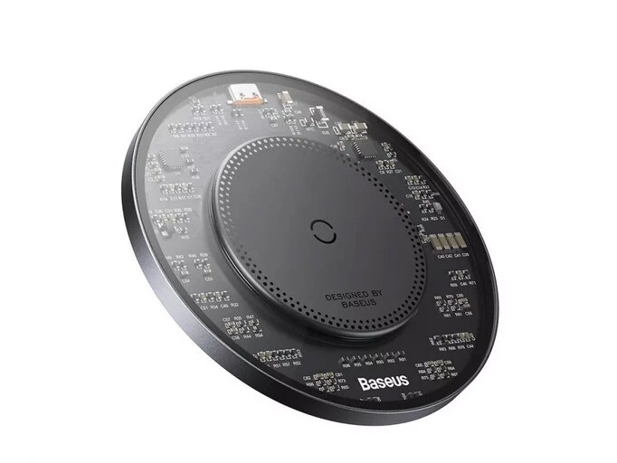 Wireless Charger Baseus Simple 2 15W Type-C black
