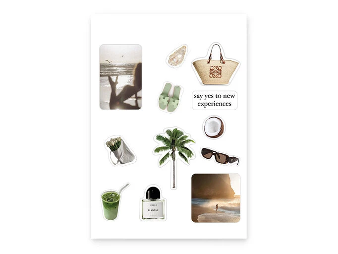 Набор 3D стикеров макси Stix Новые впечатления