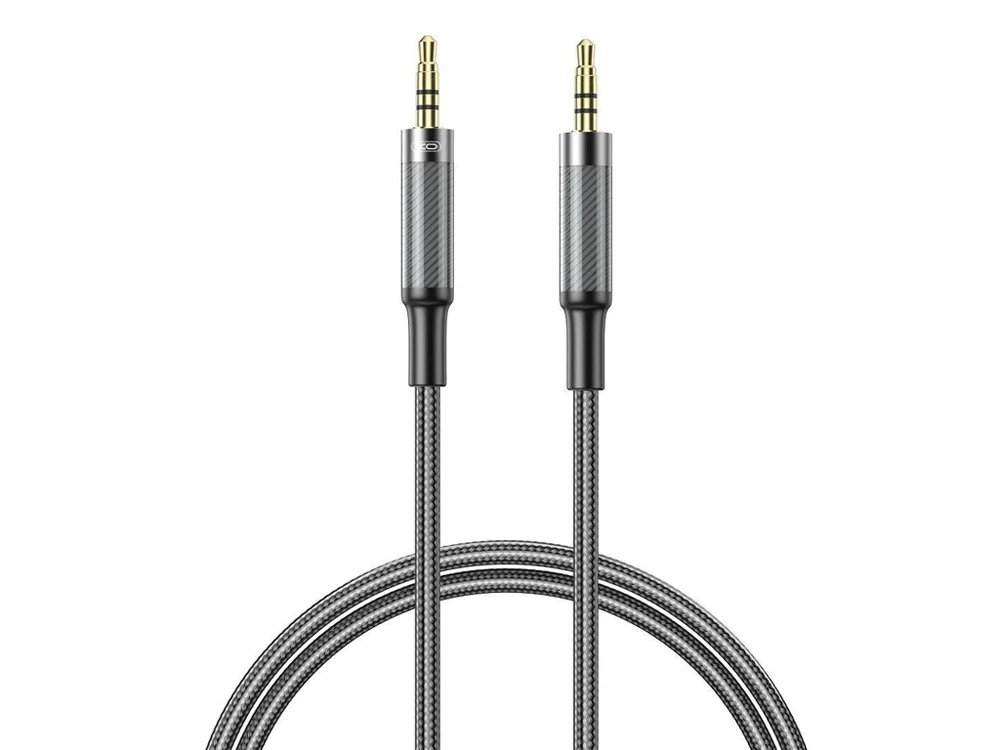 Кабель AUX XO NB-R279C 3.5 to 3.5 mm (1m) black