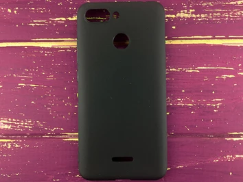 Силикон Candy matte Redmi 6 black