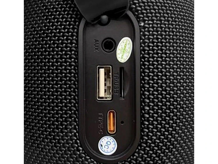 Bluetooth колонка HOPESTAR P66 black/lime