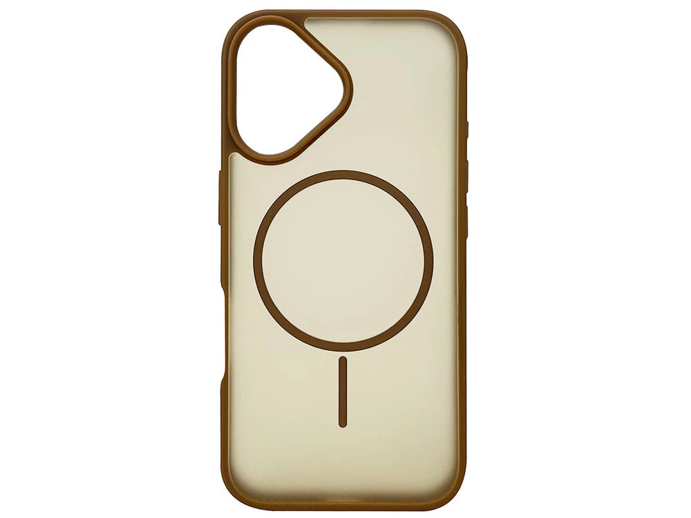 Shadow Matt Color Case iPhone 16 brown