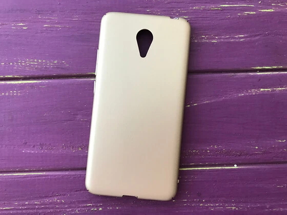 Пластиковый чехол Meizu M3Note gold