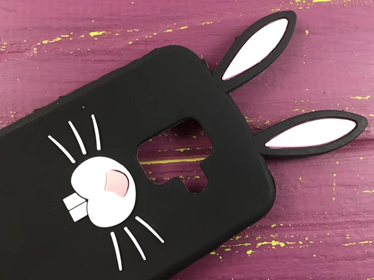 3D Bunny Samsung A6(18) Black