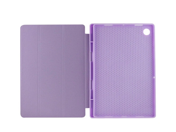 Умный чехол Samsung TAB A8 10.5''(2021) X200/X205 с креплением для стилуса фиолетовый