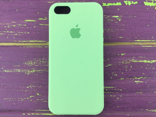 Case soft touch iP5 (01) green