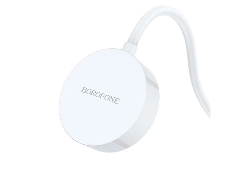 Кабель Borofone BQ13 magnetic Apple Watch Type-C (1.2m) white