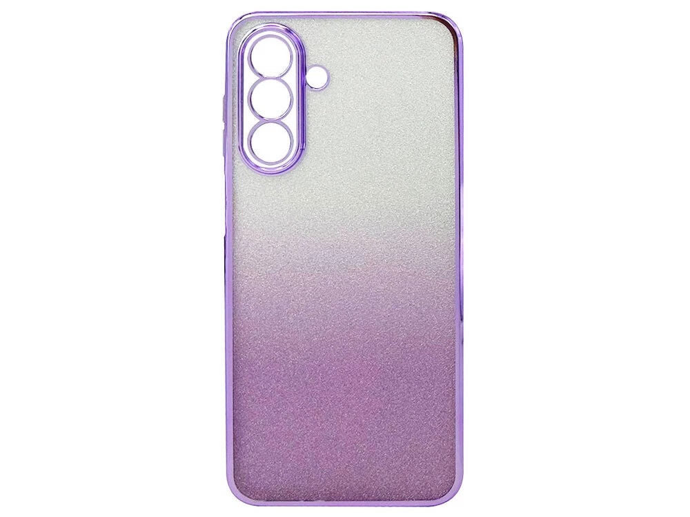Накладка Ombre Glitter Samsung A36 light purple
