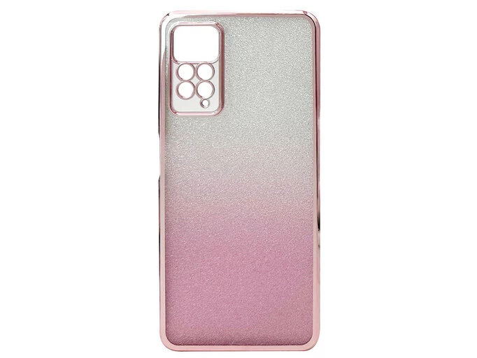 Накладка Ombre Glitter Redmi Note 11 Pro/Note 11 Pro 5G/Note 12 Pro розовое золото