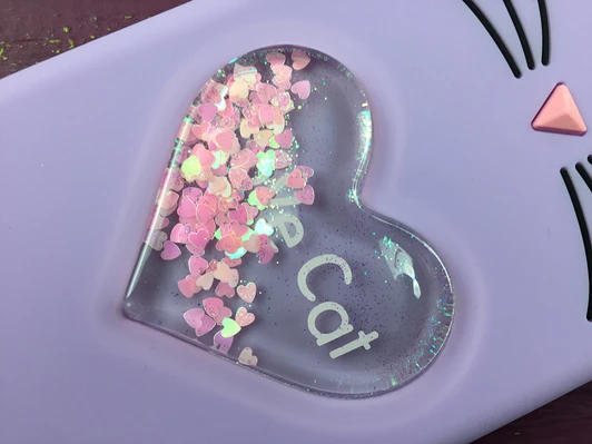 3D CAT&#039;S Love Samsung J4(18) Purple