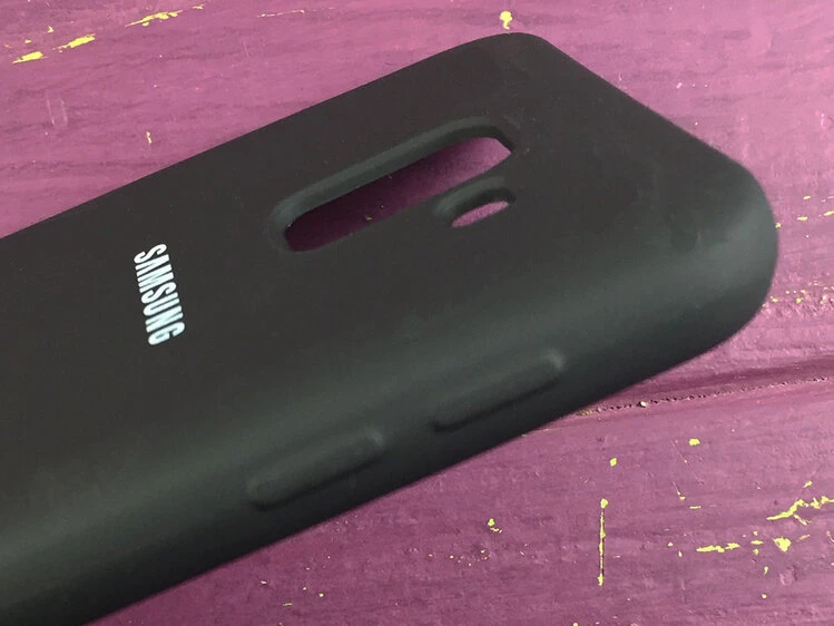 Carbon ultra slim Samsung A6+/J8 black