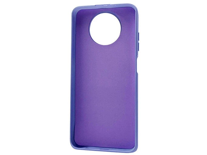 Силиконовый чехол Art для Redmi Note 9T фиолетовый