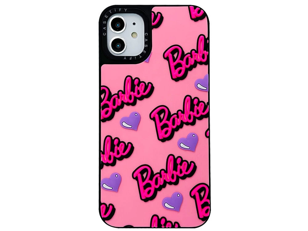 Casetify barbie iPhone 11 pink/black