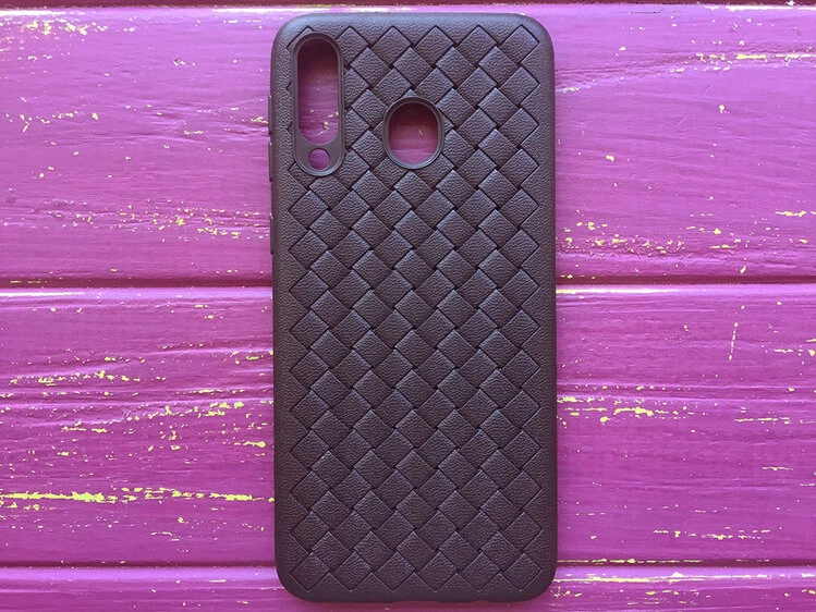 Силиконовое плетение Samsung M20 Black