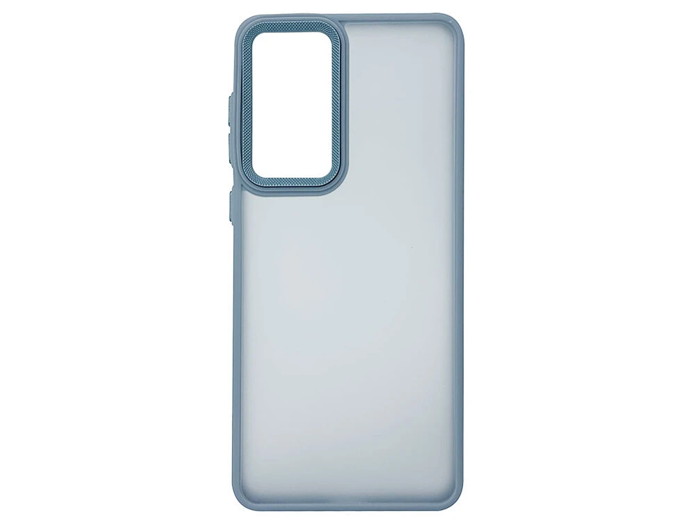 Shadow Matt Metal Buttons Corrugated Samsung M55 ocean blue