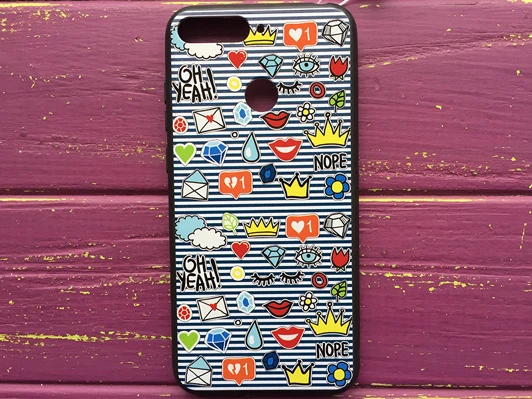 Чехол Pic Y6(18 )/7A Pro Sticker