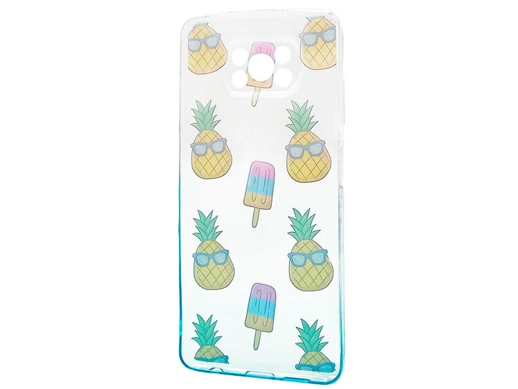 WAVE Sweet&amp;Acid Poco X3/X3 Pro белый/бирюзовый/ананас