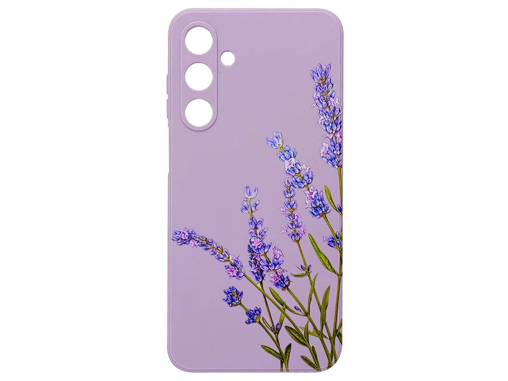 Накладка силікон+PC Samsung M35 5G lavender light purple
