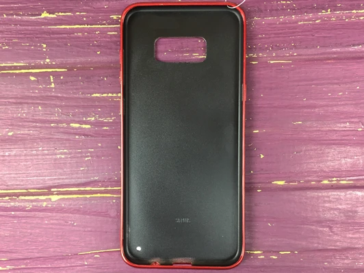 TPU+Glass Jelly Eye Samsung S8+ Red