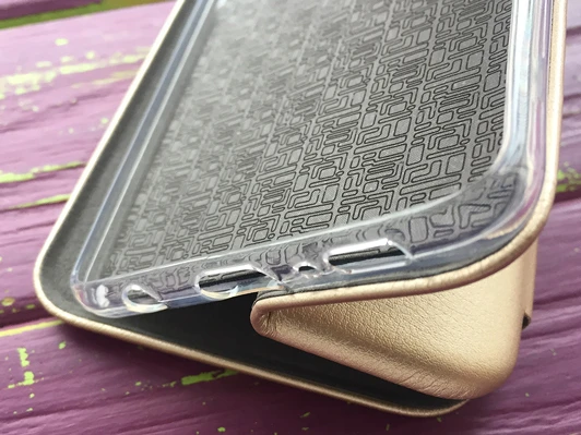 Книжка Aspor Samsung S10+ Gold