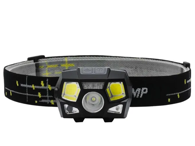 Ліхтарик налобний StrongLight sensor black