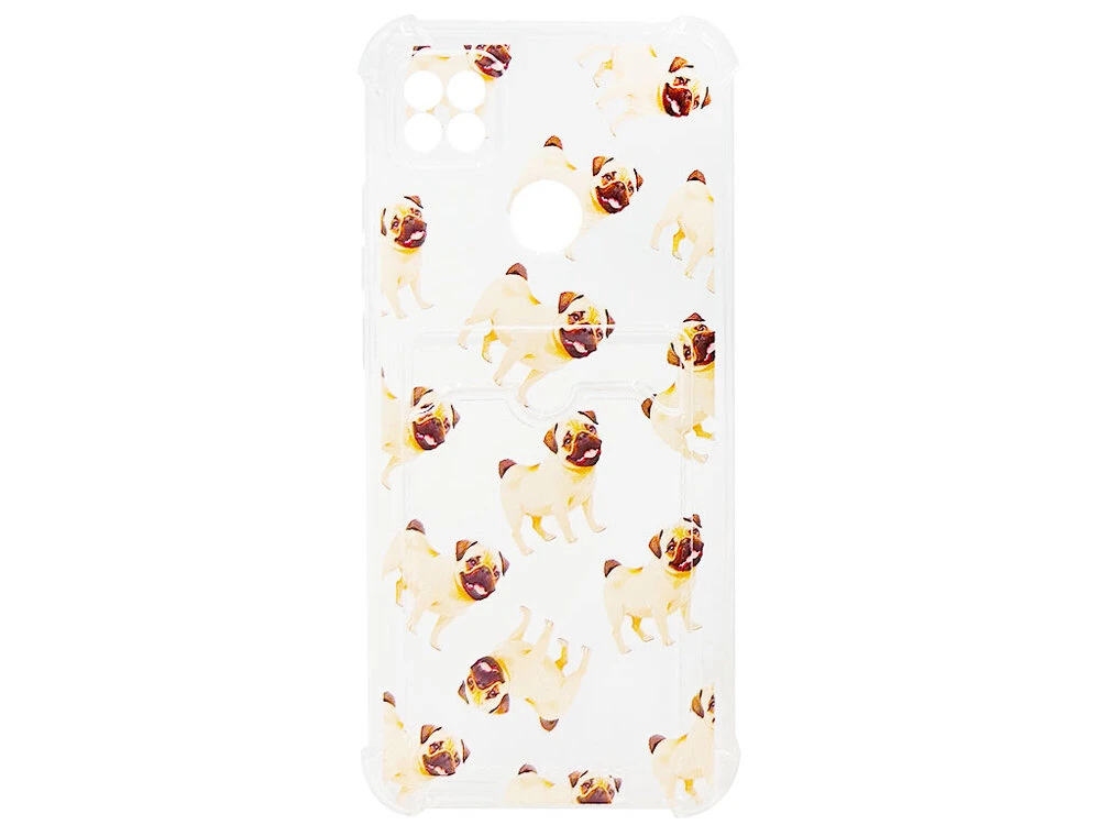 Ультрабронь CARD CASE Print Redmi 9C/10A Mops