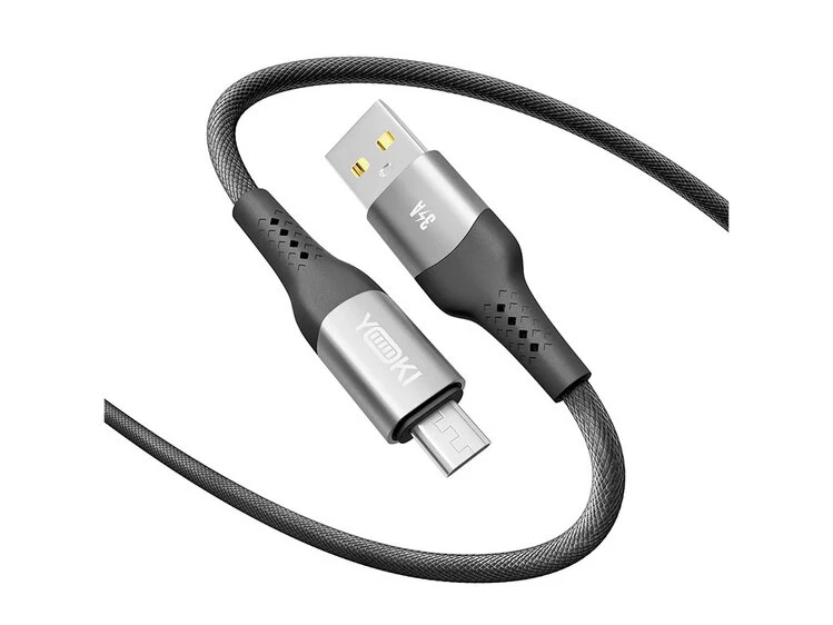 Кабель YOKI Solid SO15 Micro 3A (2m) black