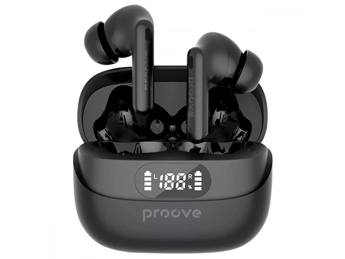 Bluetooth навушники Proove Digital Pro TWS with ANC black
