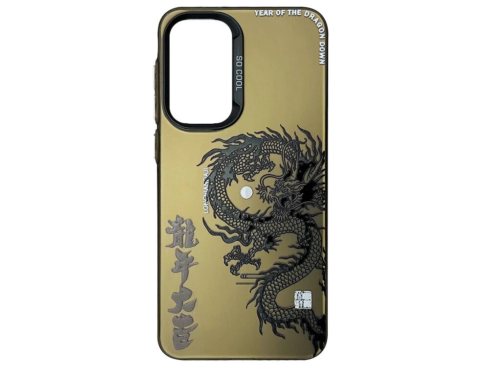 Накладка So Cool Print Samsung A17 black dragon