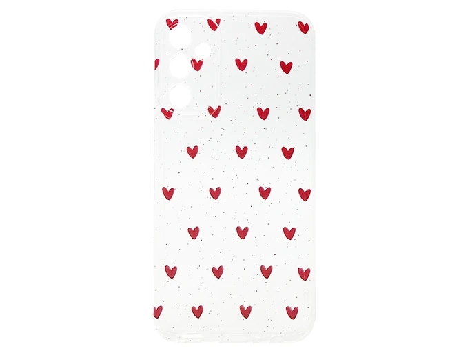 Накладка силікон Red Heart Camera Samsung A24 clear