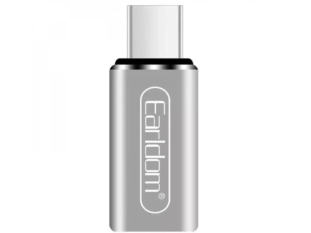 OTG Earldom ET-TC10 Lightning to Type-C silver