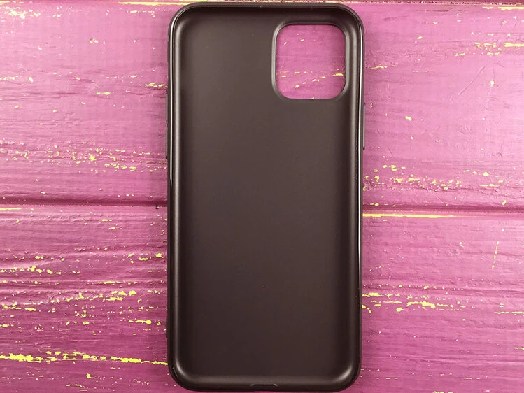 Силікон Strong Matte iPhone 11 Pro Max black
