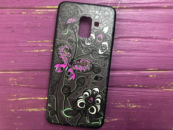 Rock Tatoo Samsung A8+(18) Бабочка