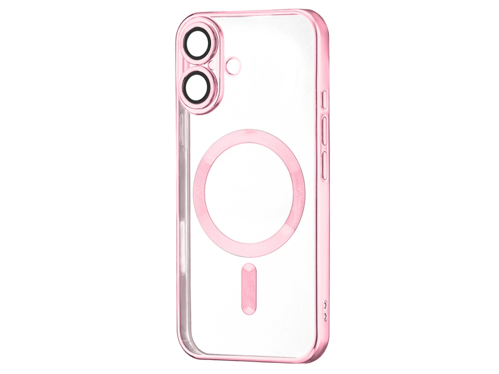 Силікон Cosmic camera CD Magsafe iPhone 17 rose gold