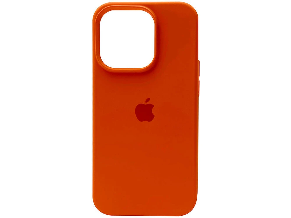 Case soft touch низ iP 14 Pro Max (66) kumquat