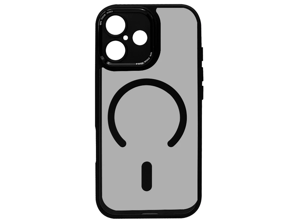 Накладка Metal Protection MagSafe iPhone 17 black