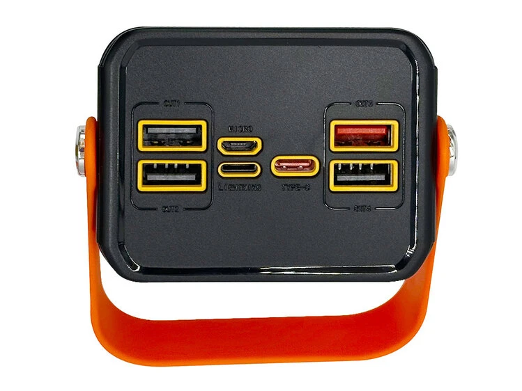 Power Bank TUGII Y104 PD22.5W/ + кабель Type-C/Lightning 40000mAh black
