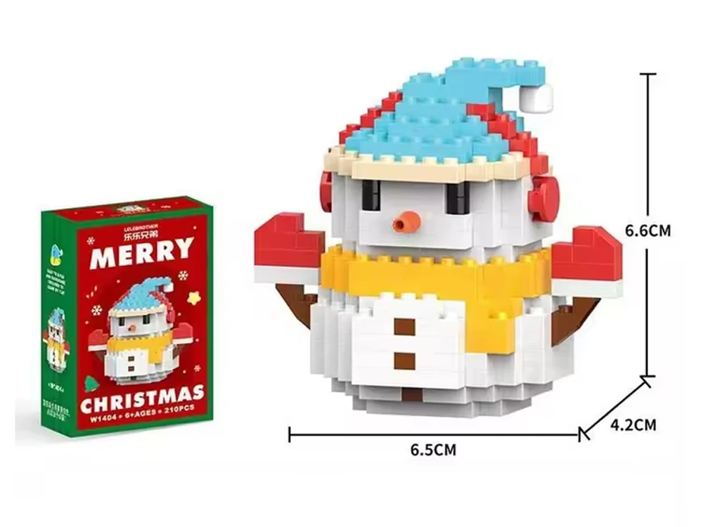Конструктор фігурка Пікселі CHRISTMAS Snowman