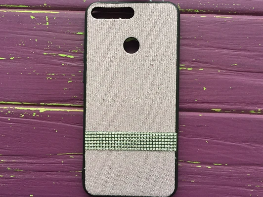 Люрекс Алмаз Huawei Y6(18 )/7A Pro Розовый