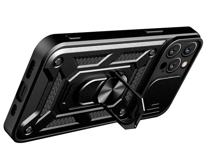 Протиударний Honor Hide Camera iPhone 14+ black