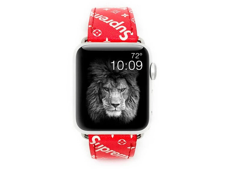 Ремешок Watch 38/40/41/42mm(ser.10) SpureMe Red