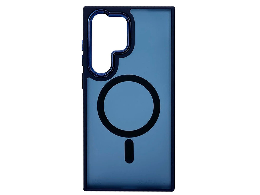 Shadow Matt Metal Buttons MagSafe Samsung S24 Ultra navy blue