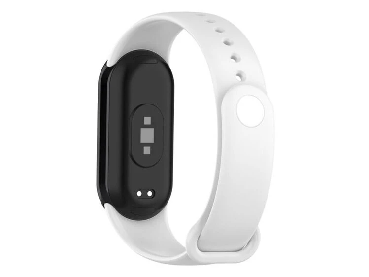 Ремінець силікон Mi Band 8/9 white