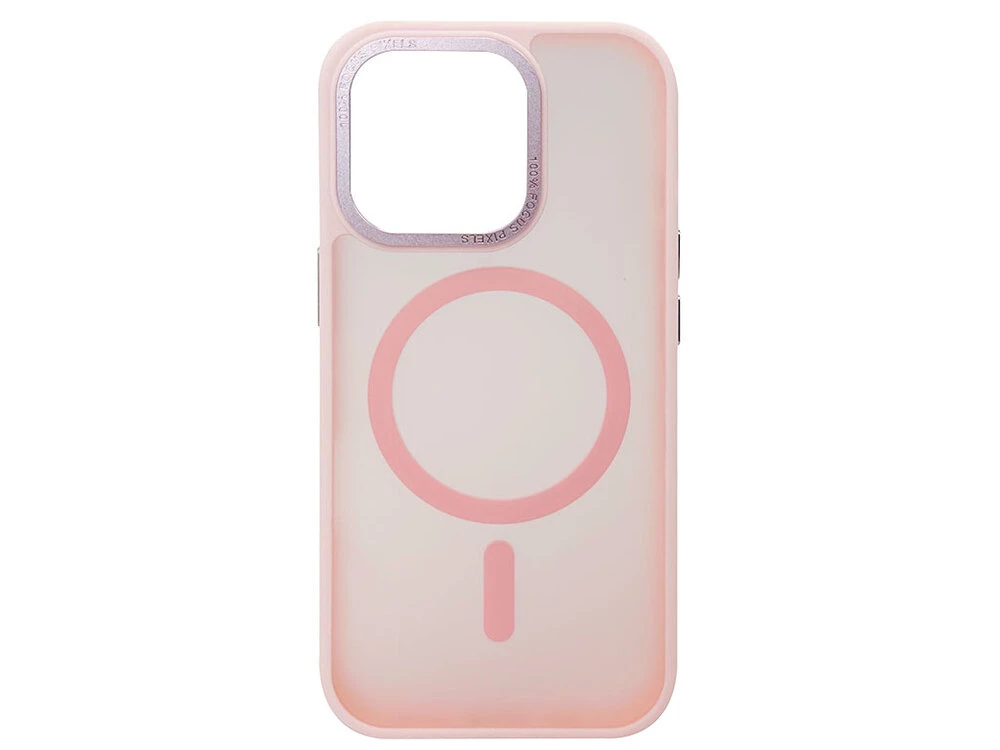 Shadow Matt Metal Buttons MagSafe iPhone 16 Pro pink
