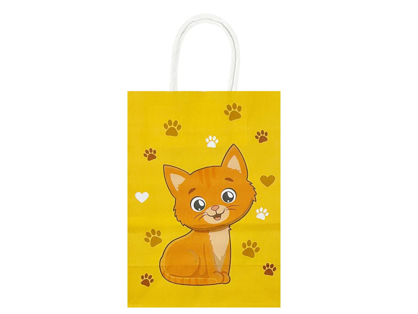 Пакет подарунковий Kitty yellow