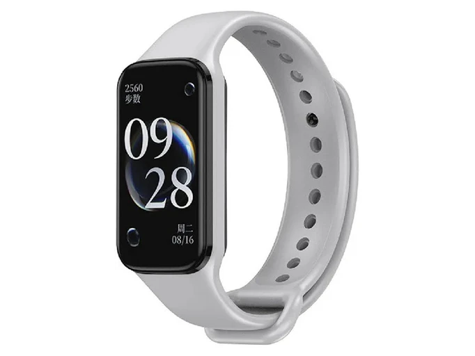 Ремінець силікон Mi Band 8 Active gray