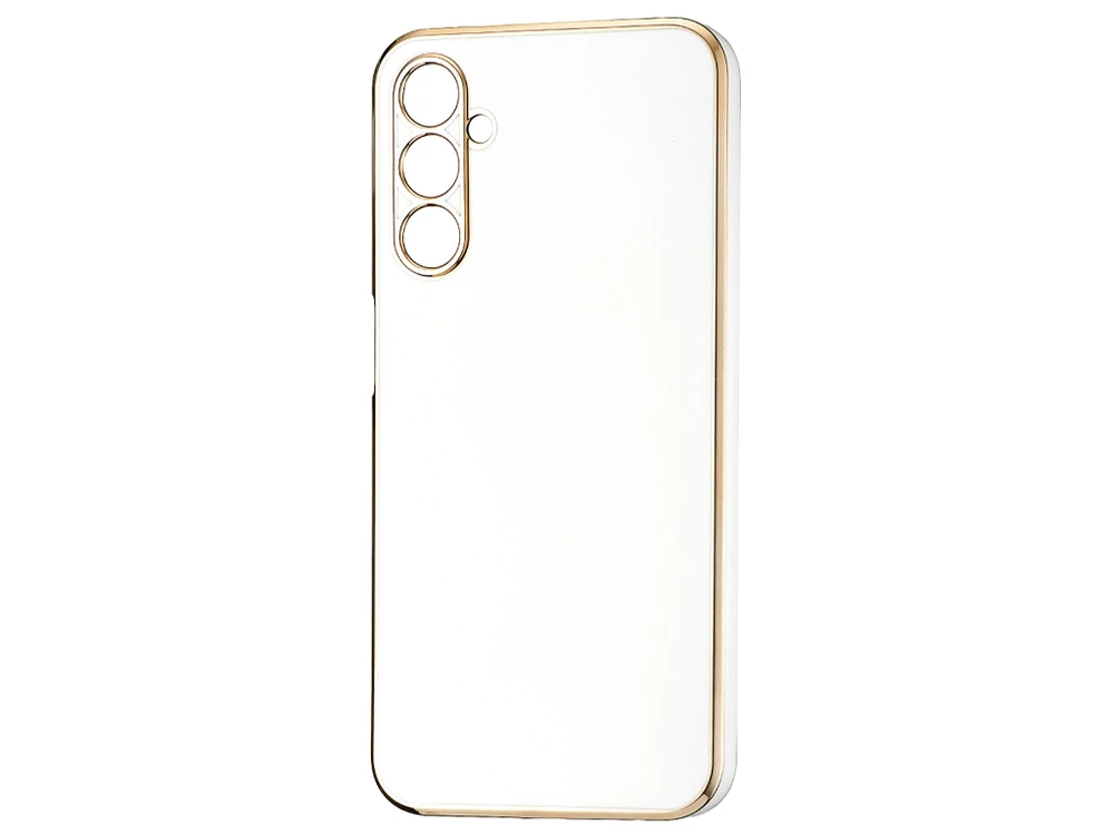 Накладка Colorful Golden Line Samsung A24 white