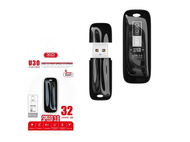 USB Flash 3.0 XO U30 32GB black