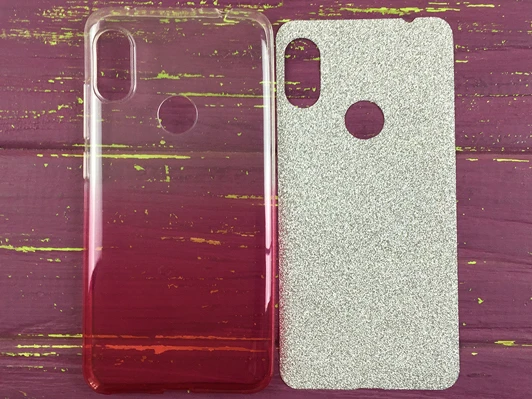 Золотий Дощ Slim Redmi Note 6/6Pro Pink