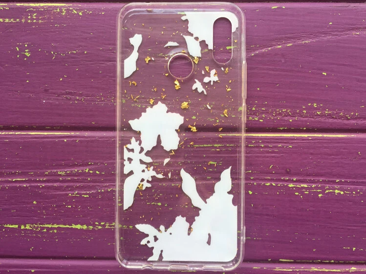 Цветы Конфетти Redmi Note 6/6Pro Розовый